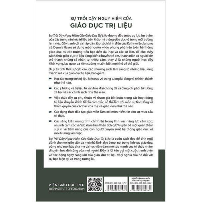 Sách - Sự Trỗi Dậy Nguy Hiểm Của Giáo Dục Trị Liệu - Pace Books