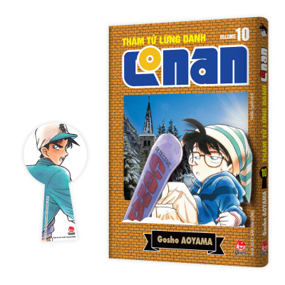 Sách - Thám Tử Lừng Danh Conan - Tập 10 - Bản Nâng Cấp - Tặng Kèm Bookmark