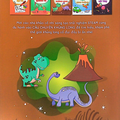 Steam For Kids - Câu Chuyện Khủng Long (6-14 Tuổi)