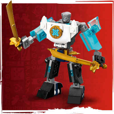 Đồ Chơi Lắp Ráp Chiến Giáp Của Zane LEGO NINJAGO 71827 (92 chi tiết)