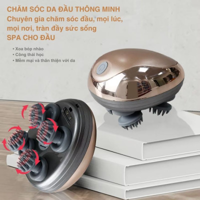 Máy Massage Đầu Không Dây Kachi MK399 - Hàng chính hãng