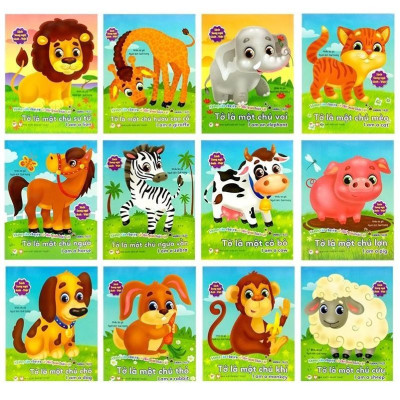 Sách - Những Câu Chuyện Về Thế Giới Loài Vật - Tớ Là Một Chú Ngựa - Song Ngữ - Tân Việt Books