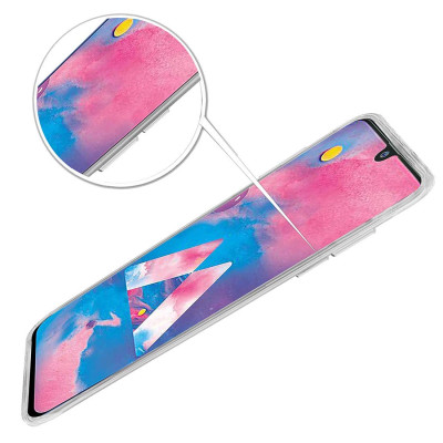 Ốp lưng dẻo dành cho Samsung Galaxy M30 hiệu Ultra Thin mỏng 0.6mm chống trầy - Hàng chính hãng