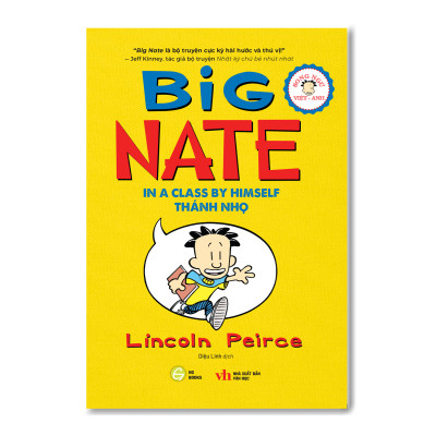 Truyện tranh Big Nate: In a Class By Himself - Tập 1: Thánh Nhọ - Bản Song Ngữ. Tặng Kèm File Nghe