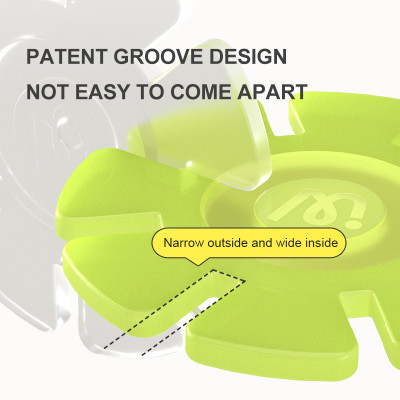 Hộp Đồ Chơi Lắp Ghép Xếp Hình Bông Tuyết - Mideer Snowflake Blocks MD1212 (200 miếng ghép)