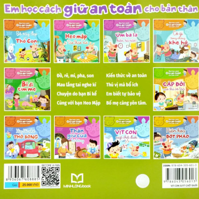 Em Học Cách Giữ An Toàn Cho Bản Thân - Vịt Con Suýt Chết Đuối