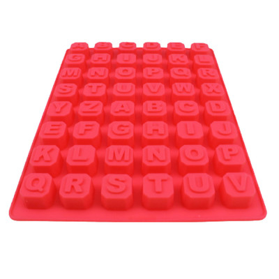 Khuôn silicon làm bánh, rau câu, socola 24 chữ cái, 10 số, ký tự - Mã số 1136