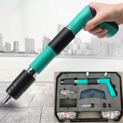 Máy bắn đinh bê tông thế hệ mới, Súng bắn đinh hạt nổ tặng kèm 50 đinh 