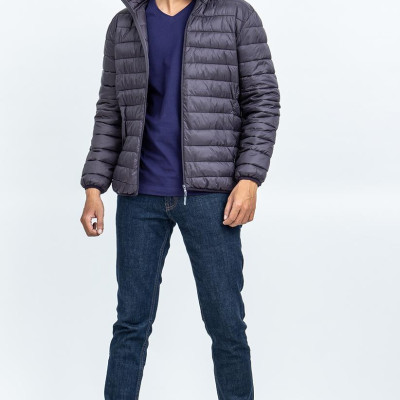 Áo Jacket nam Novelty 03 lớp lông vũ màu tím NJKMMTMNLR1805234