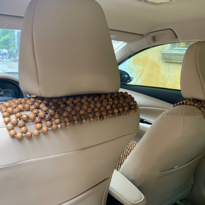 Lót Ghế Xe Ô Tô Hạt Gỗ Hương ( Mian .vn)