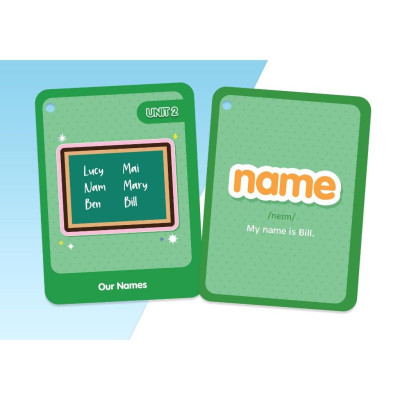 Sách Flashcard - Vui Học Tiếng Anh - Nghe Và Học Phát Âm Chuẩn Từ Vựng Tiếng Anh Lớp 3-1 - Megabook
