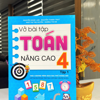 Sách - Vở Bài Tập Toán Nâng Cao 4 - Biên soạn theo chương trình GDPT mới - ndbooks