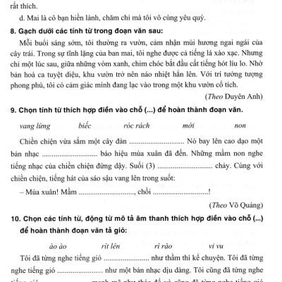 Vở Bài Tập Nâng Cao Từ Và Câu Lớp 5 (Dùng Chung Cho Các Bộ SGK Hiện Hành) - 