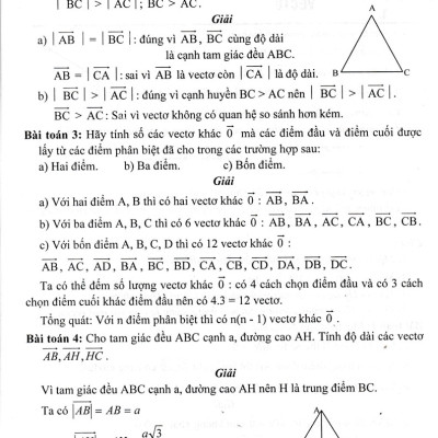 PHƯƠNG PHÁP GIẢI CÁC CHỦ ĐỀ CĂN BẢN HÌNH HỌC 10 (BIÊN SOẠN THEO CHƯƠNG TRÌNH GDPT MỚI)