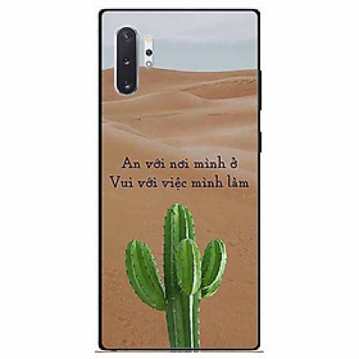 Ốp lưng in cho Samsung Note 10 Plus Mẫu An Với Nơi Mình Ở