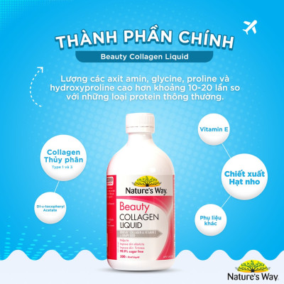 Collagen Thủy Phân Dạng Nước Nature