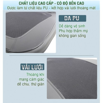 Ghế (đệm) massage ô tô hồng ngoại Puli PL-802