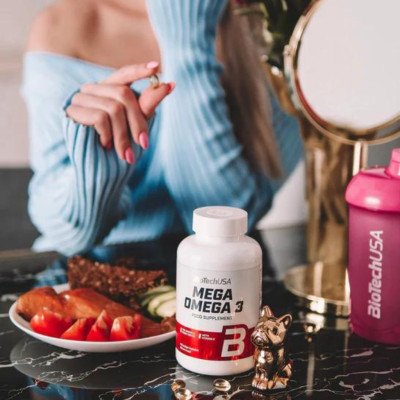 Viên Uống Bổ Sung Mega Omega 3 BioTechUSA 