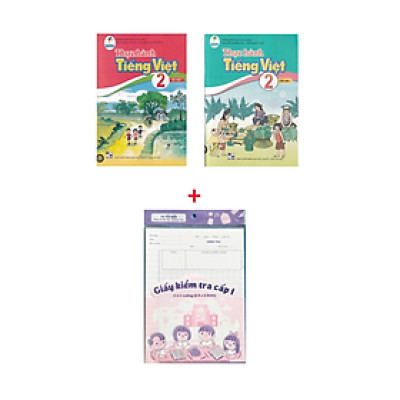 Sách - Combo Thực hành tiếng việt 2 - tập 1 + 2 ( cánh diều )