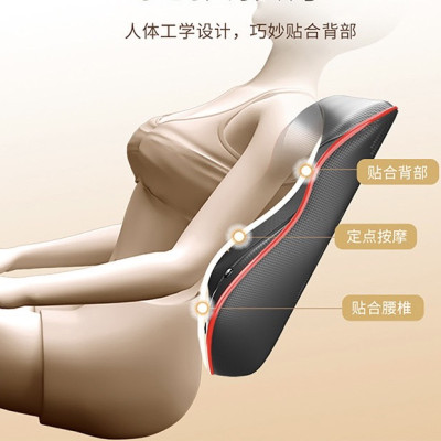 ￼Gối Massage Cổ Vai Gáy Hồng Ngoại (loại 1 ) - Máy Massage 20 Bi Cao Cấp