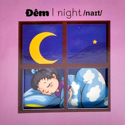 Sách Tư Duy - Đố Bé Ở Sau Là Gì? - Đối Lập (Song Ngữ Việt - Anh)