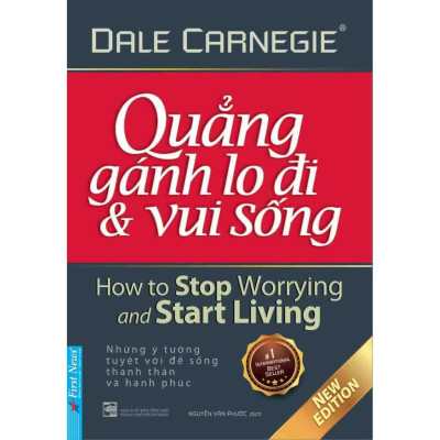 Sách - Combo Đắc nhân tâm  + Quẳng gánh lo đi & vui sống  - FirstNews