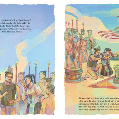 Lịch Sử Việt Nam Bằng Tranh - Bà Triệu (Bản Màu)