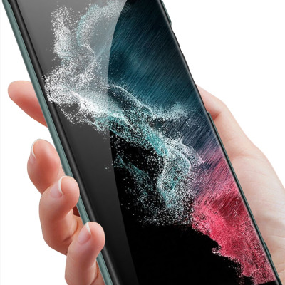 Ốp lưng chống sốc kiêm giá đỡ cho Samsung Galaxy S24 Ultra hiệu Likgus Ultra-Thin Bracket Shell chống sốc cực tốt, chất liệu cao cấp, kiêm giá đỡ cho điện thoại - Hàng nhập khẩu