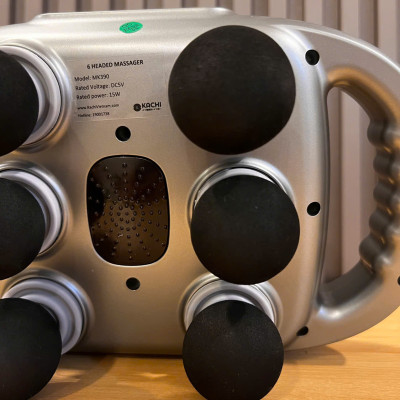 Máy Massage 6 Đầu Rung Kachi MK390 Chạy Pin - Giải Pháp Thư Giãn Tối Ưu Cho Cơ Thể - hàng chính hãng