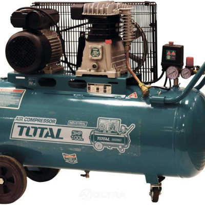 MÁY NÉN KHÍ DÂY CUROA 2.2 KW ( 3.0 HP) 100L TOTAL TC1301006T - HÀNG CHÍNH HÃNG
