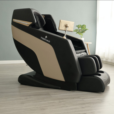 Ghế massage toàn thân Toshiko T86 Pro, ghế massage sử dụng con lăn 4D massage di chuyển, tính năng điều khiển giọng nói, nhiệt hồng ngoại