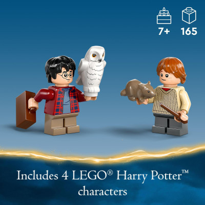 LEGO HARRY POTTER 76424 Đồ chơi lắp ráp Xe bay phép thuật Ford Anglia (165 Chi Tiết)