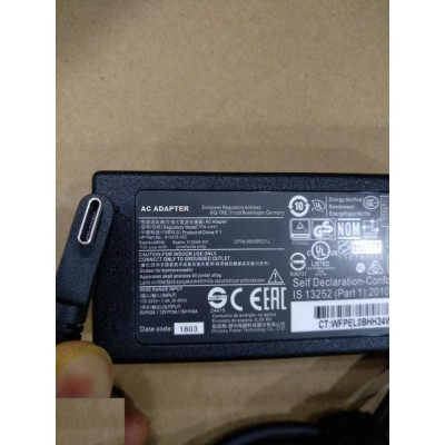 Sạc Tương Thích Cho Laptop Hp Spectre X360 15-B100 15T-Bl100 Usb Type-C - Hàng Nhập Khẩu New Seal TEEMO PC TEAC947