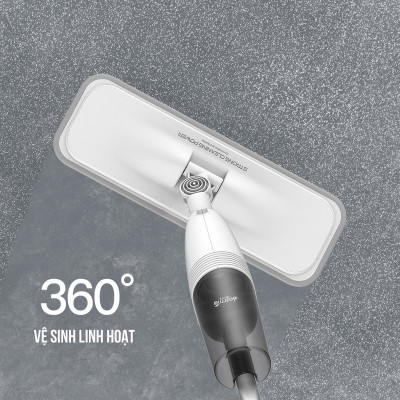 Cây Lau Nhà Phun Nước Xoay 360 Độ Deerma - Chính Hãng