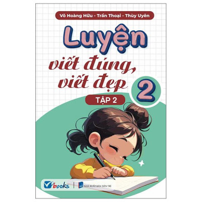 Sách - Luyện Viết Đúng, Viết Đẹp 2 - Tập 2