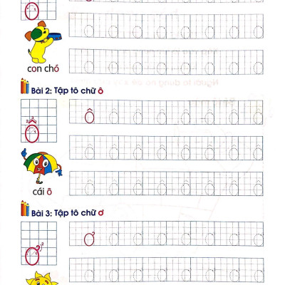 Tủ Sách Bé Vào Lớp 1 - Bé Tập Tô (Tập 2)(Tái Bản)