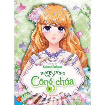 Sách - Dán Hình Trang Phục Công Chúa - Chọn Lẻ 6 Tập - Đinh Tị Books
