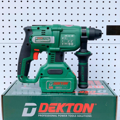MÁY KHOAN BÊ TÔNG DÙNG PIN 21V 26mm DEKTON M21-RH2603BL - HÀNG CHÍNH HÃNG