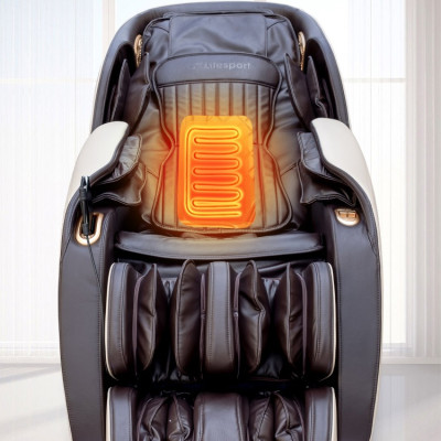 Ghế Massage Toàn Thân Lifesport LS-350 Plus, Ghế Massage Tích Hợp 5 Kỹ Thuật Và 8 Chương Trình Tự Động