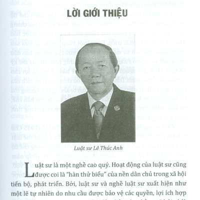 Luật Sư Và Nghề Luật Sư Ở Việt Nam