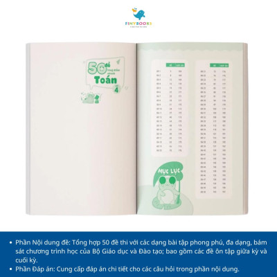 Sách - Combo 50 Đề Tăng Điểm Nhanh Toán - Tiếng Việt - Tiếng Anh Lớp 4 - Chương Trình Mới Nhất - TKBooks