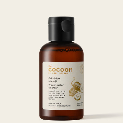Combo Gel bí đao rửa mặt cocoon 140ml + Mặt nạ bí đao cocoon 30ml