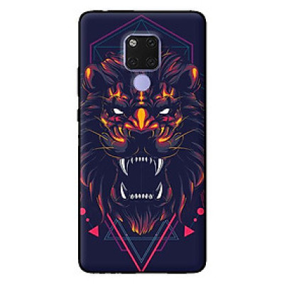 Ốp lưng in cho Huawei Mate 20 mẫu Sư Tử - Hàng chính hãng