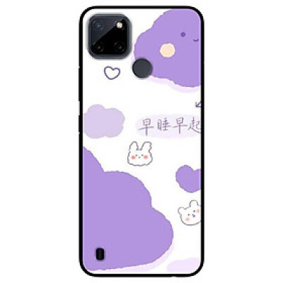 Ốp lưng dành cho Realme C21Y - Realme C25Y mẫu Mây Tím