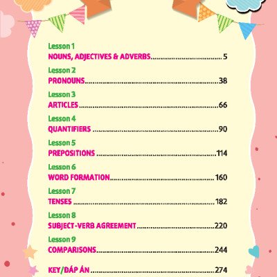 Sách - English Grammar For PET 1 - Có Đáp Án