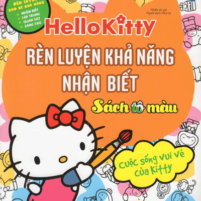 Bộ 4 Cuốn Hello Kitty- Sách Tô Màu: Rèn Luyện Khả Năng Cho