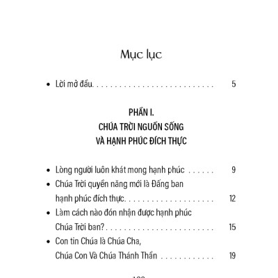 CON TIN CHÚA TRỜI -Dành Cho Lương Dân & Dự Tòng