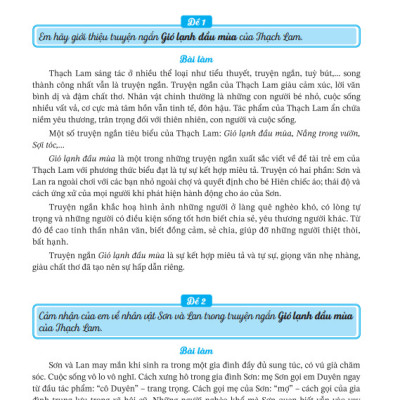 Sách - Những bài làm văn mẫu 6 - Chân trời sáng tạo - ndbooks