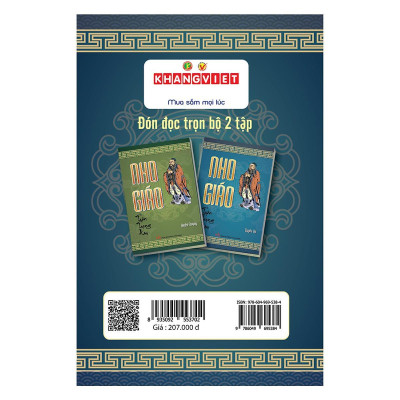 Sách - Nho Giáo - Quyển Hạ - Bìa Cứng - Khang Việt Book