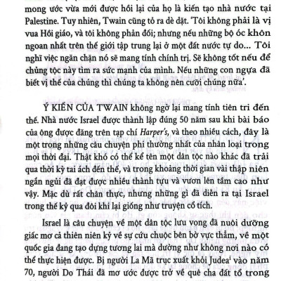 Lịch Sử Israel - Câu Chuyện Về Sự Hồi Sinh Của Một Dân Tộc